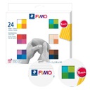FIMO Пластиковая масса Мягкие цвета Базовый набор из 24 шт.