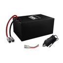 С зарядным устройством 5А, 48 В, 60 Ач. Подходит для электровелосипеда.