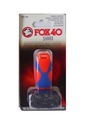 Свисток Fox 40 Sharx 120 дБ красный синий