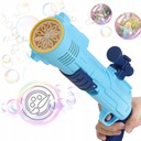 STROJ NA BUBLINY BAZOOKA BUBBLE GUN AUTOMATIC Hmotnosť (s balením) 0.3 kg