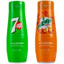 2x SODASTREAM MIRINDA 7UP СИРОП-КОНСЕНТРАТ СОКОВ