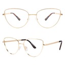 ЖЕНСКИЕ ОЧКИ CAT GLAMOUR ЗОЛОТО-СЕРЕБРЯНЫЕ ОЧКИ