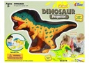 Projektor Dinosaurus + Pisaki 18 obrázkov Maľovanie Materiál plast