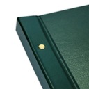 Крашеная хроника В4, 90 страниц, вертикальная – зеленая.