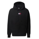 Tommy Jeans pánska mikina Tjm Tommy Badge Hoodie Loose Fit veľ. XS