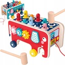 ДЕРЕВЯННЫЙ ОБРАЗОВАТЕЛЬНЫЙ КУБИК-СОРТЕР СЛОН МОНТЕССОРИ ПУАНСОН