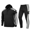 Спортивный костюм Adidas Squadra 21, комплект мужской, черный, размер S