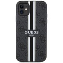 Чехол GUESS 4G Printed Stripes MagSafe для iPhone 11