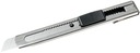 Nôž bezpečný univerzálny, lichobežníková čepeľ výsuvná 18mm PR-80-10 PRO