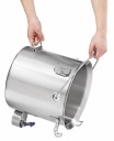 VENDÉGLÁTÓ TERMOSZ ÉTELTÁROLÓ TARTÁLY 20L CSAPTELEP Termék tömege egységcsomagolással együtt 7.4 kg