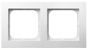 Ospel AS Ramka 2-krotna podwójna biała R-2G/00