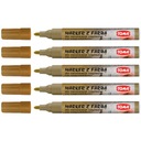 МАРКЕР С КРАСКОЙ ДЛЯ РЕСТАВРАЦИИ НАГОЛЖЕНИЙ, золотой, 5 шт.