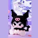 Kuromi Hello Kitty építőkockák 396 db-os játékfigura Típus építőkockák