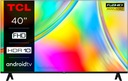 TCL 40S5400 40-дюймовый Wi-Fi Smart Full HD светодиодный телевизор, черный