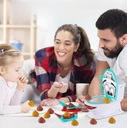 Gra Zręcznościowa Wrzuć kupę do Sedesu Śmieszna towarzyska dla Rodziny Minimalny wiek dziecka 18