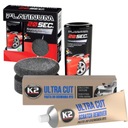ZESTAW DO USUWANIA RYS PLATINUM + K2 PASTA POLERSKA NA RYSY ULTRA CUT 100G
