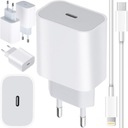 БЫСТРОЕ ЗАРЯДНОЕ УСТРОЙСТВО ДЛЯ IPHONE CUB 20 Вт + КАБЕЛЬ 1 М / USB-C - ОСВЕЩЕНИЕ IPHONE