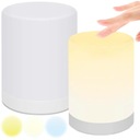 СЕНСОРНЫЙ СВЕТОДИОДНЫЙ НОЧНИК, ДЕКОРАТИВНЫЙ, НАСТОЛ НА АККУМУЛЯТОРАХ, 3 ЦВЕТА