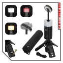 2× AKUMULATOROWA ФАРА ДЛЯ КЕМПІІНГА LED (СВІТЛОДІОД) 400 LM, IP44, USB-C, , SCIEMNIANA  (18761237996) фото min 9