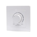 ПОВОРОТНЫЙ СВЕТОДИОДНЫЙ ДИММЕР С РАМКОЙ 230В белый