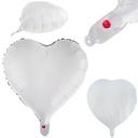 ФОЛЬГИРОВАННЫЙ ШАР БЕЛОЕ СЕРДЦЕ НА ДЕНЬ ВАЛЕНТИНА