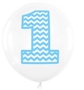 Воздушные шары на день рождения для мальчика, синие.