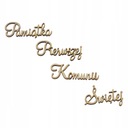Komplet napisów komunijnych