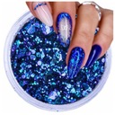 Пудра для ногтей GLITTER BOMB Blue Effect № 06