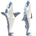 SHARK BLANKET SHARK Пижама Спальный мешок Костюм Синий РАЗМЕР XXL