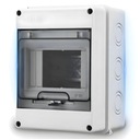 ЩИТ НАВЕРХНЕГО МОНТАЖА ГЕРМЕТИЧЕСКАЯ КОРОБКА МОДУЛЬНЫЙ КОРПУС IP65 1х5 1000В