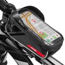 РОЗЕТКА ДЛЯ ВЕЛОСИПЕДА СУМКА ДЛЯ ВЕЛОСИПЕДА ВОДОНЕПРОНИЦАЕМАЯ ДЛЯ РАМЫ, ЧЕХОЛ С ВЫДВИЖНОЙ РУЧКОЙ, 1 Л