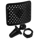 1 PAIRING BLACK DEFLECTOR AIR DO PROTECTION AIR DUCT AIR CONDITIONING  photo 6