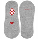Низкие носки Балетки Hearts MORAJ 3 пары 38-41