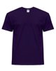 Koszulka męska t-shirt 100% bawełna JHK Fioletowy Waga produktu z opakowaniem jednostkowym 0.2 kg