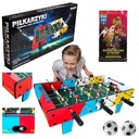 PIŁKARZYKI STOŁOWE DREWNIANE DUŻE PIŁKA NOŻNA+ KARTY PANINI ADRENALYN 2024