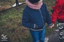 Matalan detská dievčenská bunda tmavo modrá bomberka na jar 122 Strih bombardérka