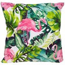 Наволочка 50х70 Листья фламинго