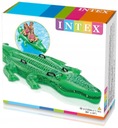 Krokodyl dmuchany do pływania 203 x 114 cm INTEX 58562 Kolor odcienie zieleni