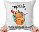 CAPYBIRTHDAY CAPYBIRTHDAY подарок на день рождения подушка