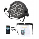 ЦВЕТНАЯ ЛАМПА СТРОБОСКОП ЛАЗЕРНАЯ 36LED DISCO RGB
