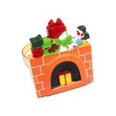 4 шт., кольцо для салфеток из смолы, рождественский камин, снежинка, рождественская елка в форме сердца