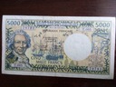 Banknot 5000 franków Francuski Pacyfik