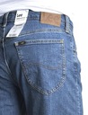 LEE DAREN rovné nohavice jeans straight ZIP FLY modrá W34 L32 Strih rovný