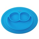 Силиконовая пластина с ковриком и отделениями.