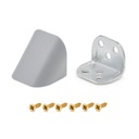 20 SZT KĄTOWNIK MEBLOWY ZŁĄCZE KOMANDOREK SZARY