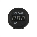 ЦИФРОВИЙ ВОЛЬТМЕТР LED (СВІТЛОДІОД) 12V-24V ВОДОСТІЙКИЙ DO МОТОЦИКЛА АВТОМОБІЛЬНОГО  (17753186513) фото min 6