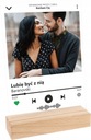 Подарочная рамка Ваша фотография Текст песни Spotify