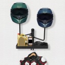 FASTENERS NA HELMET MOTORCYCLE BICYCLE Z TURNOVER 180° DO SALONU I GARAZU Z GAC  photo 11
