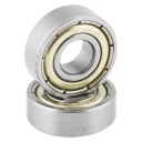 10 PIECES KIT BEARING KULKOWYCH ZE STEEL STAINLESS STEEL 6 X 15 X 5 MM  photo 11