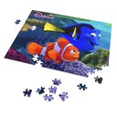 Puzzle + meno, kde je NEMO vzory A4 70 dielikov.